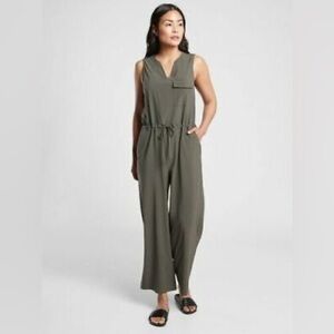 Athleta Olive Green Jumpsuit